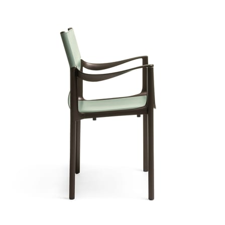 Fauteuil Venice cuir vert - Magis