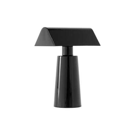 Lampe sans fil rechargeable Caret MF1 métal noir /  H 22 cm - &tradition