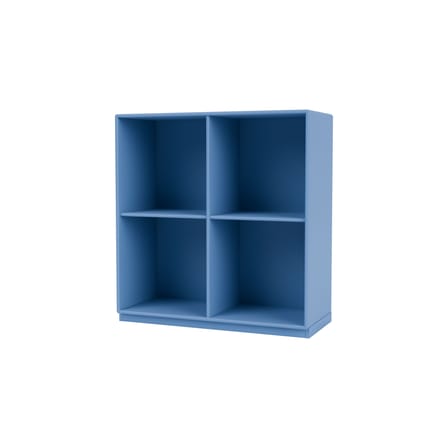 Portaoggetti Show legno blu / L 69,6 x P 30 x H 72,6 cm - MONTANA