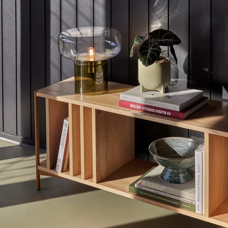 Crave Table lamp glass green - HÜBSCH
