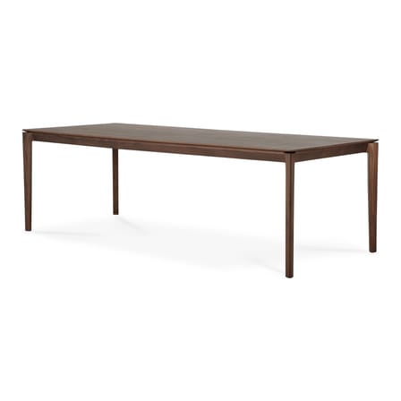 Table rectangulaire Bok bois marron / 240 x 100 cm - 10 personnes - Ethnicraft