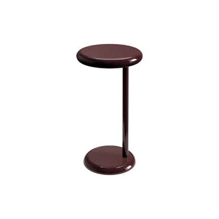 Beistelltisch Spot metall violett / Ø 35 x H 55 cm - Tom Dixon
