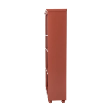 Bibliothèque Sasha bois rouge / Armoire - L 66 x H 151 cm - Bloomingville