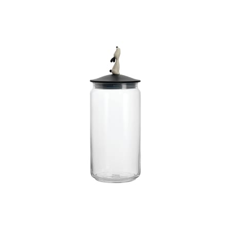 Bocal hermétique LulàJar verre noir / H 27 cm - 150 cl - Alessi
