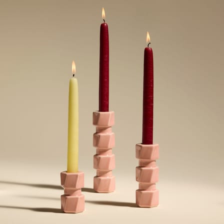 Bougeoir Colonna Grand / H 16.5 cm - Maison Sarah Lavoine