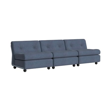 Canapé modulable Amanta / 3 places - L 238 cm / Réédition 1966, Mario Bellini - Hay