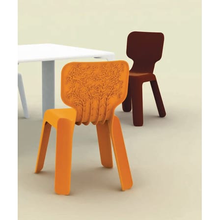 Chaise enfant Alma plastique vert - Magis