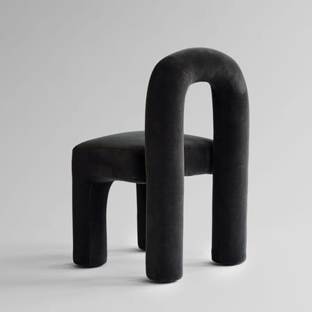 Chaise rembourrée Daiku / Velours - 101 COPENHAGEN