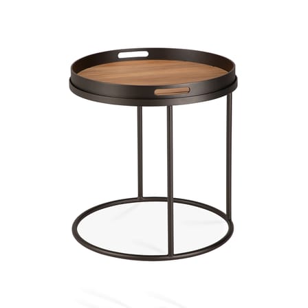 Core Small End table metal brown / Ø 49 x H 47 cm - Ethnicraft