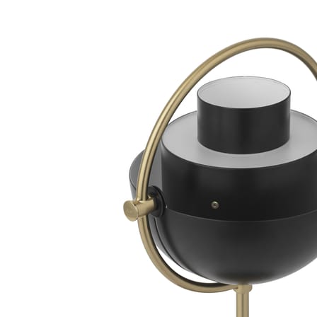 Kabellose, wiederaufladbare Außenlampe Multi-Lite metall schwarz / Louis Weisdorf, 1972 - Gubi