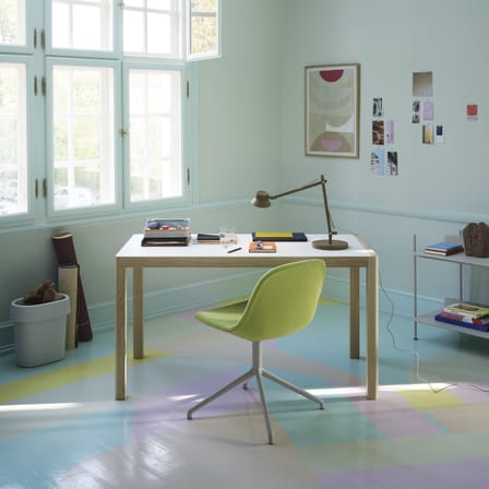 Lampe de bureau Dedicated S2 métal marron - Muuto
