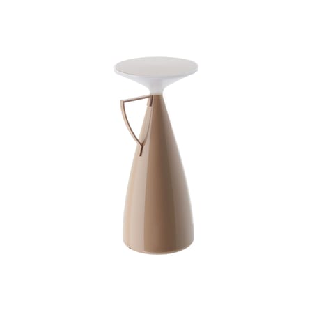 Lampe sans fil rechargeable Camomille LED beige / By Philippe Starck - Recyclé - Kartell