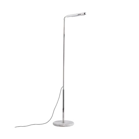 Mezzaluna LED Floor lamp metal / Bruno Gecchelin, 1975 - Orientable - DCW éditions