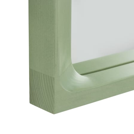 Miroir mural Arced bois vert / 170 x 61 cm - Muuto