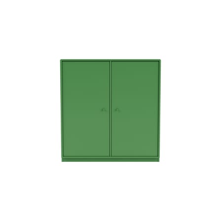 Rangement Cover Cabinet bois vert / L 69.6 x P 30 x H 72,6 cm - 2 portes - MONTANA