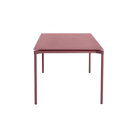 rechteckiger Tisch Fromme metall rot / Aluminium - 180 x 90 cm - Petite Friture