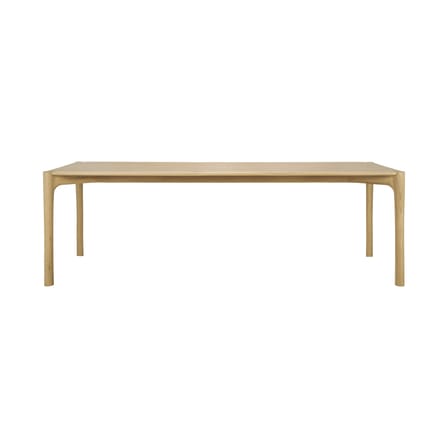 rechteckiger Tisch PI holz natur / 240 x 100 cm - 10 Personen - Ethnicraft