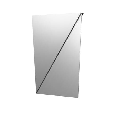 Specchio murale Gaze metallo / L 35 x H 50 cm - Muuto