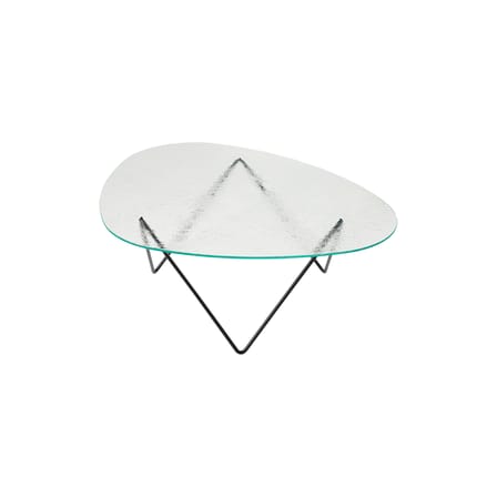 Table basse Pedrera verre texturé / 106 x 86 cm - Réédition 1955 - Gubi