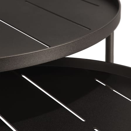 Tables gigognes Core Small & Large / Set 2 tables Ø 62 + Ø 49 cm - Ethnicraft