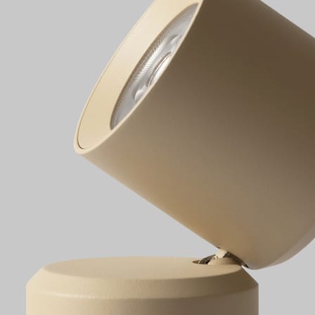 Milan LED Wireless rechargeable lamp metal beige / Wall light - Orientable - It's about Romi