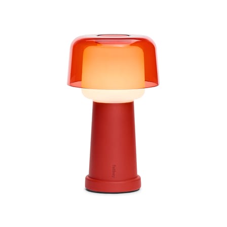 Revolve LED Wireless rechargeable outdoor lamp plastic material red - Fatboy