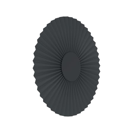 Applique Carmen LED tissu gris /Ø 50 cm - Hartô