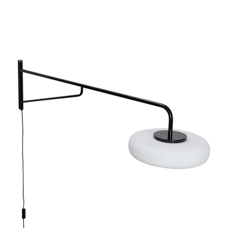 Applique avec prise Sway LED / Bras pivotant - L 120 cm - HÜBSCH