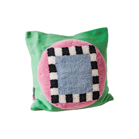 Coussin Chinese Service / 45 x 45 cm - Laine tissée main - COLORTHERAPIS