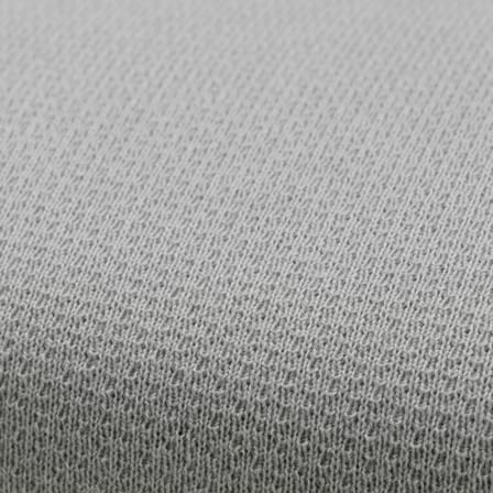 Fauteuil à roulettes ACX Soft tissu gris / Dossier tricot rembourré - Vitra