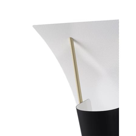 Lampadaire G30 métal blanc noir or / Réédition 1958, Pierre Guariche - SAMMODE STUDIO