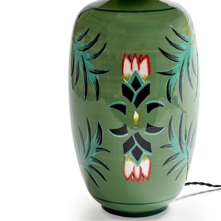 Lampe à poser Flamboyance 03 céramique vert / H 92.5 cm - Serax