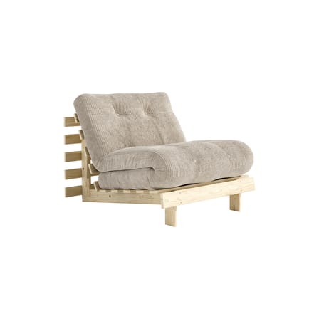 Fauteuil convertible Roots / Dormeuse & lit d'appoint - 3 positions / Structure pin clair - KARUP