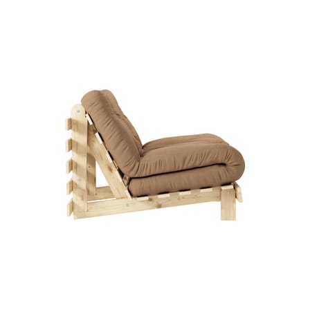 Fauteuil convertible Roots / Dormeuse & lit d'appoint - 3 positions / Structure pin clair - KARUP DESIGN