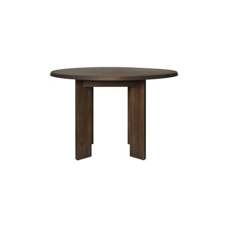 Tarn Oval table natural wood / Asymmetrical shape - Ø 113.5 cm - Ferm Living