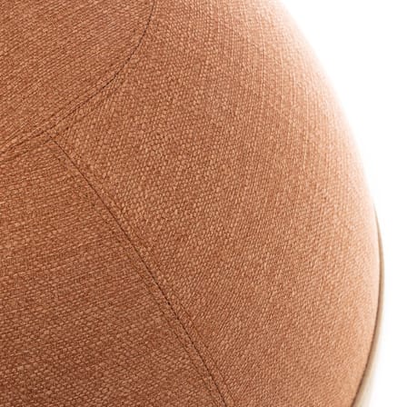 Ergonomischer Sitz Ballon Original Regular textil rot orange / Ø 55 cm - BLOON PARIS