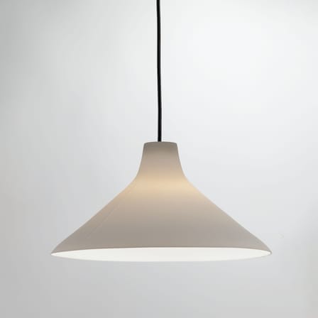 Suspension Seam Large céramique blanc / Ø 33 cm - Serax
