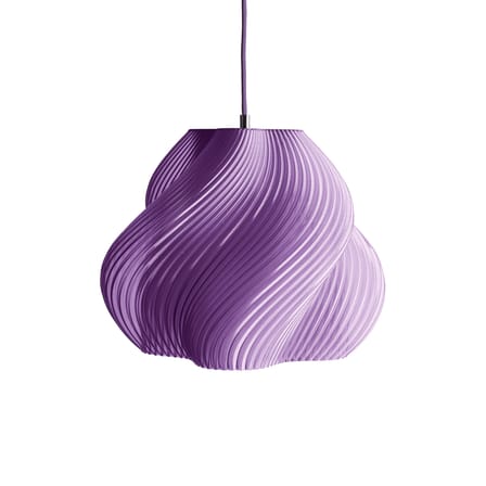 Suspension Soft Serve 03 violet / Ø 37 x H 30 cm - CRÈME ATELIER