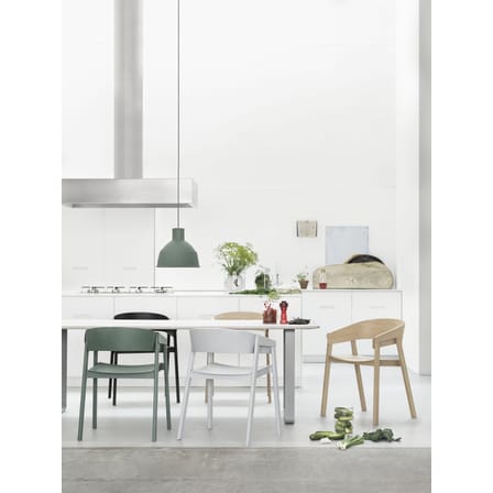 Suspension Unfold orange / Silicone - Ø 32,5 x H 29,5 cm - Muuto