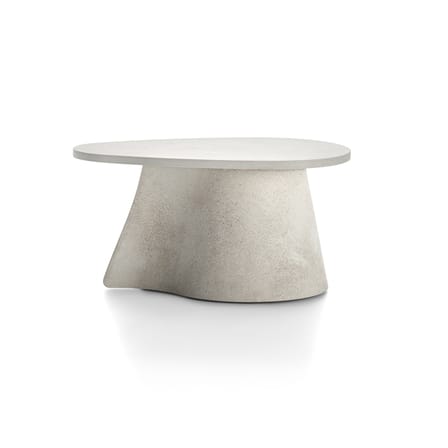 Table basse Fossil Small / 45 x 64 x H 32 cm - MDF Italia