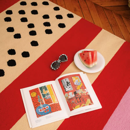 Tapis Like A Watermelon / 210 x 140 cm - Tissé main - COLORTHERAPIS