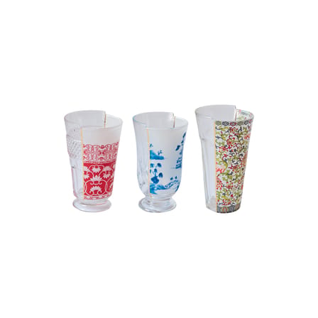 Set de 3 verres à cocktail Hybrid - Clarice - Seletti