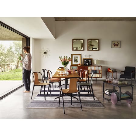 Belleville Armchair natural wood / Wood - Vitra