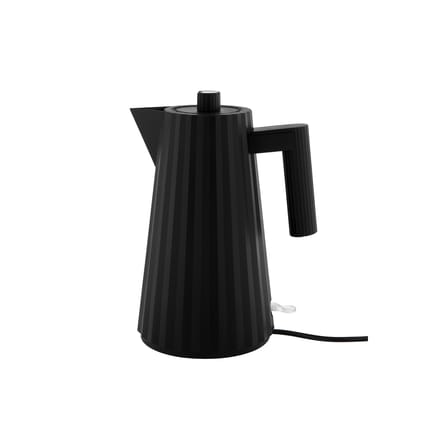 Bouilloire électrique Plissé plastique noir / 1,7 L - Alessi