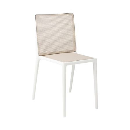 Chaise empilable Belvedere Tech / OUTDOOR - Tressage technopolymère - Kartell
