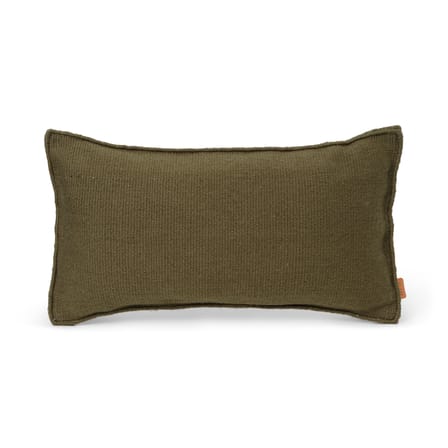 Cuscino per esterno Desert tessuto verde / Bottiglie di plastica riciclate - 53 x 28 cm - Ferm Living