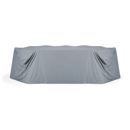 Fodera di protezione Outdoor tessuto grigio / Per sala da pranzo : tavolo 250 cm+ 10 sedie - Ethnicraft