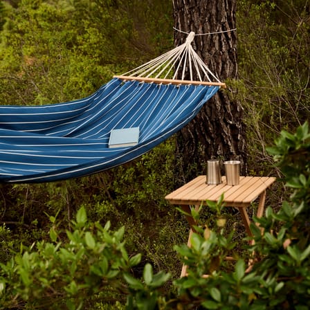 Hamac Outdoor Market tissu bleu / Jasper Morrison - Hay