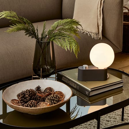 Lampe de table Alumina métal gris / Applique - TALA
