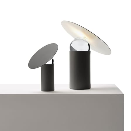 Lampe de table Era Small LED métal noir / H 43 cm - Orientable - Mogg